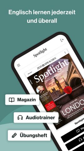 Spotlight — Englisch lernen для Android — скриншот 1