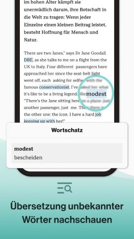 Spotlight — Englisch lernen для Android — скриншот 5