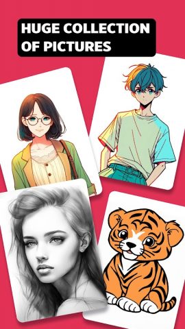 Срисовка AR: Учиться Рисовать для Android — скриншот 5