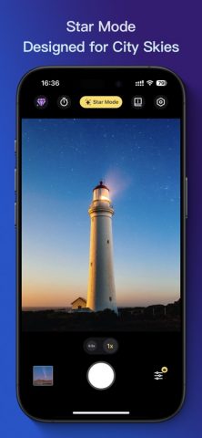 StarryLens — Night Sky Camera для iOS — скриншот 4