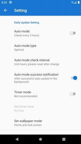 Starth Bing Wallpaper для Android — скриншот 4