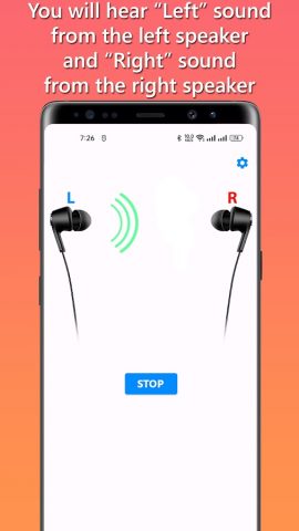 Stereo Test — Left and Right для Android — скриншот 3