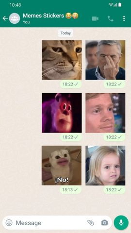 Стикеры мемы WAStickerApps для Android — скриншот 4