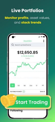 Stock Market Simulator для Android — скриншот 3