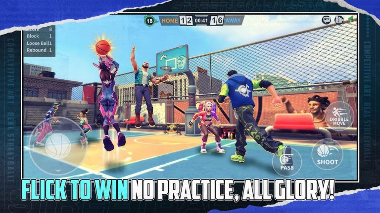Streetball Allstar для Android — скриншот 3