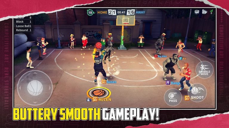 Streetball Allstar для Android — скриншот 5