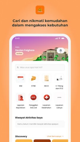 Super App Polri для Android — скриншот 2