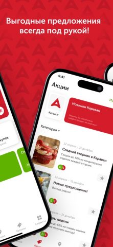 Супермаркет Караван для iOS — скриншот 2