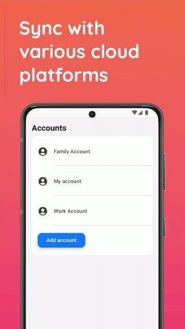 Sync for iCloud для Android — скриншот 1