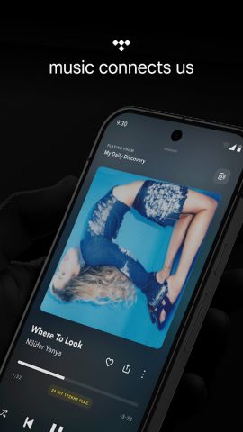 TIDAL Music: HiFi sound для Android — скриншот 1