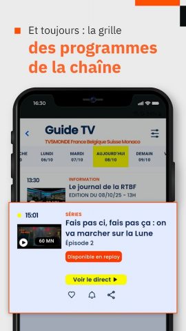 TV5MONDE для Android — скриншот 5