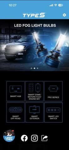 TYPE S LED для iOS — скриншот 2