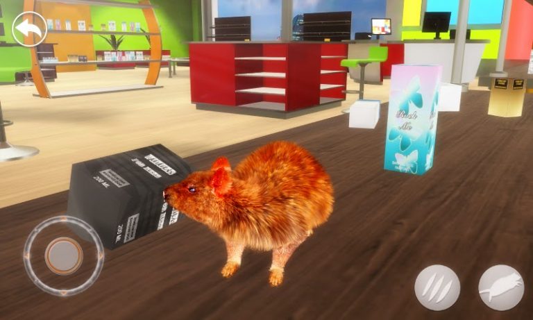 Talking Rat: Tiny Prankster для Android — скриншот 1