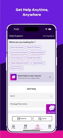 Tata Play Fiber для Android — скриншот 3