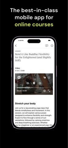 Teachable online courses для iOS — скриншот 2