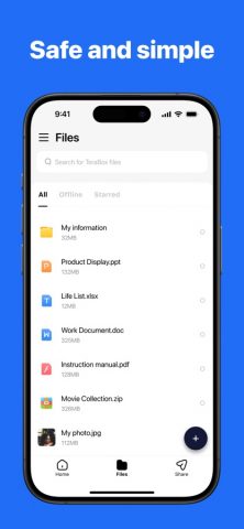 TeraBox: 1TB Облако & AI для iOS — скриншот 2