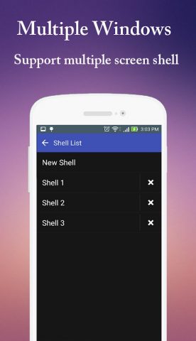 Terminal, Shell for Android для Android — скриншот 3