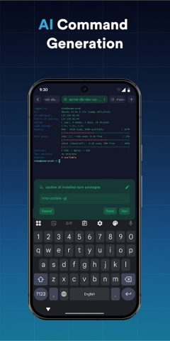 Termius — Modern SSH Client для Android — скриншот 2