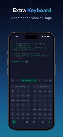 Termius — Modern SSH Client для iOS — скриншот 3
