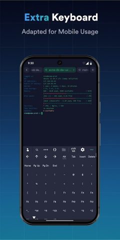Termius — Modern SSH Client для Android — скриншот 3