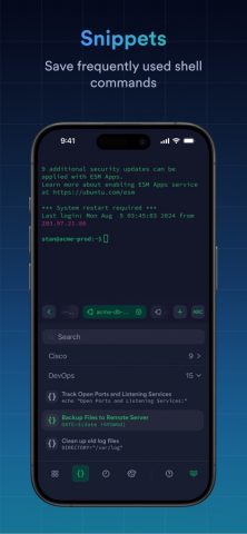 Termius — Modern SSH Client для iOS — скриншот 4