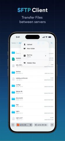 Termius — Modern SSH Client для iOS — скриншот 5