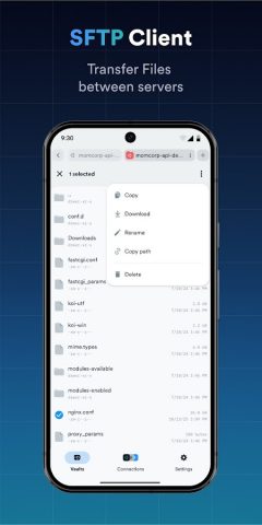 Termius — Modern SSH Client для Android — скриншот 5