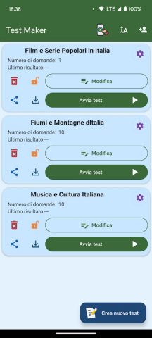 Test Maker: создай свой тест для Android — скриншот 4
