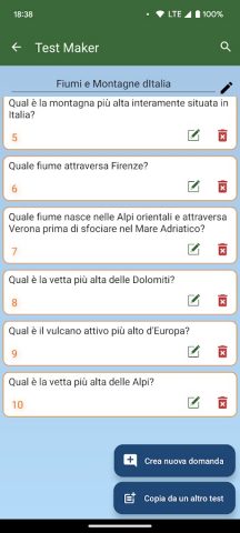 Test Maker: создай свой тест для Android — скриншот 5