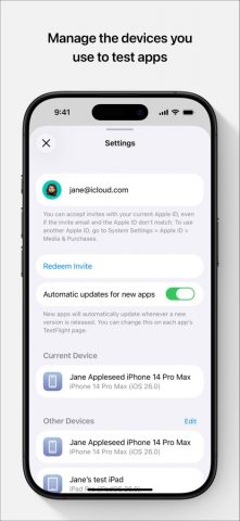 TestFlight для iOS — скриншот 4