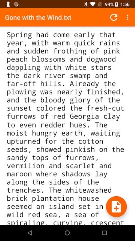 Text Viewer : Simple & Tiny для Android — скриншот 1