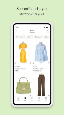 ThredUP: Online Thrift Store для Android — скриншот 2