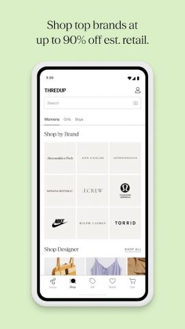 ThredUP: Online Thrift Store для Android — скриншот 4