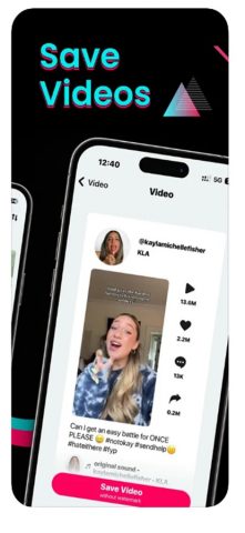 Tiksave — Save Video Info для iOS — скриншот 2