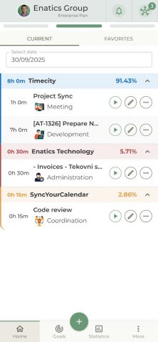 TimeCity для Android — скриншот 2