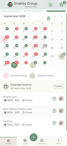 TimeCity для Android — скриншот 3