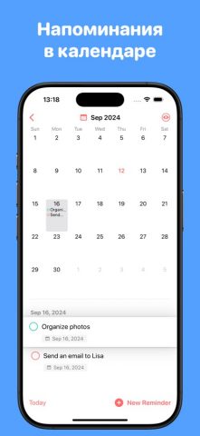 To Do List — Напоминания для iOS — скриншот 5
