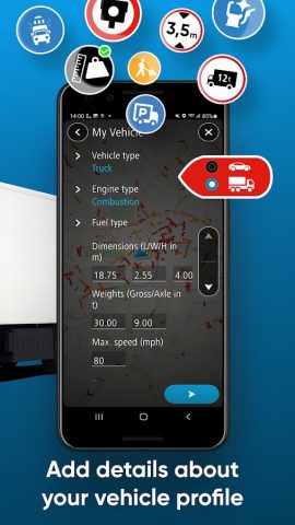 TomTom GO Expert: Truck GPS для Android — скриншот 2