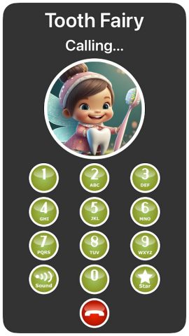 Tooth Fairy Call & Text для Android — скриншот 4