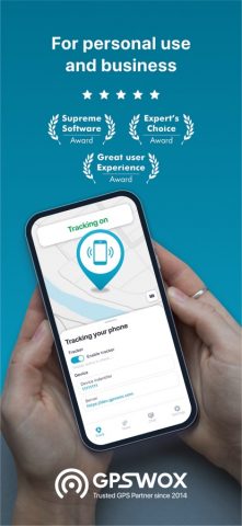 Track My Phone GPSWOX для iOS — скриншот 1