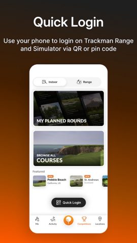 Trackman Golf для Android — скриншот 2