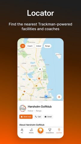 Trackman Golf для Android — скриншот 3