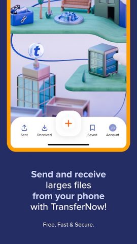 TransferNow для Android — скриншот 1