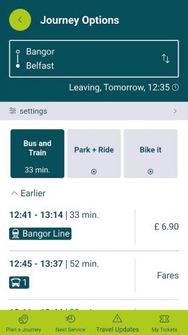 Translink Planner для Android — скриншот 3