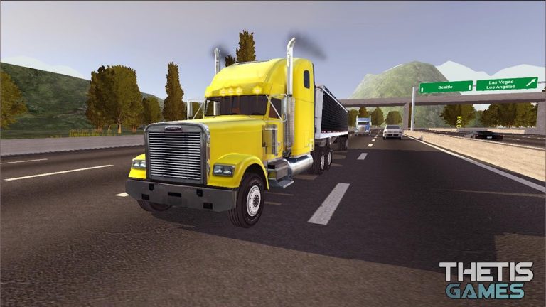 Truck Simulator 2 — America US для Android — скриншот 1