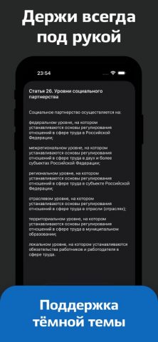 Трудовой Кодекс для iOS — скриншот 4