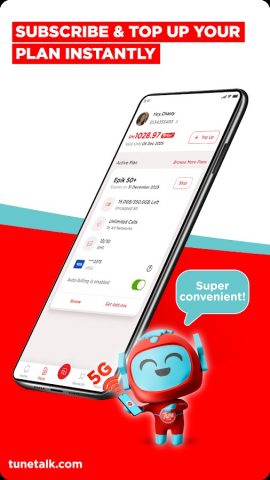 Tune Talk для Android — скриншот 1