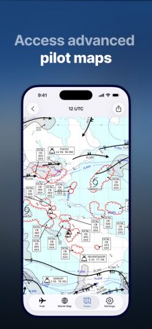 Turbulence Forecast для iOS — скриншот 5