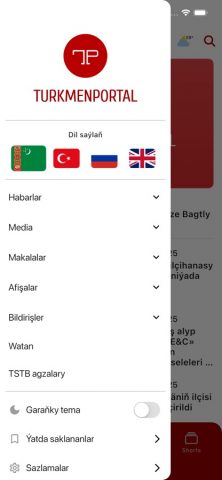 Turkmenportal для iOS — скриншот 2