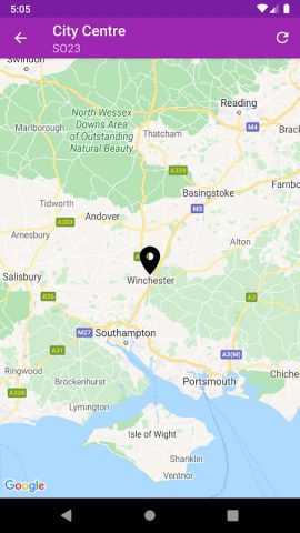 UK Postcodes для Android — скриншот 3